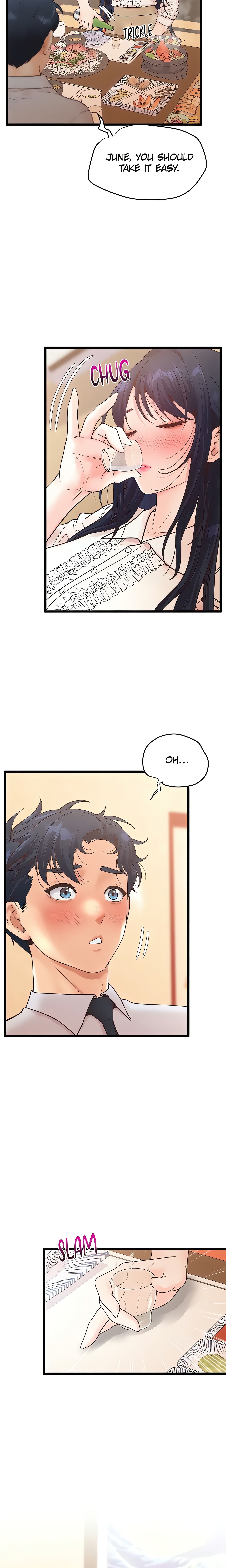 Workplace Relationship Management Chap Chapter 18 - Female poking a hole by the emergency exit-Workplace Relationship Management - Next Chap 19