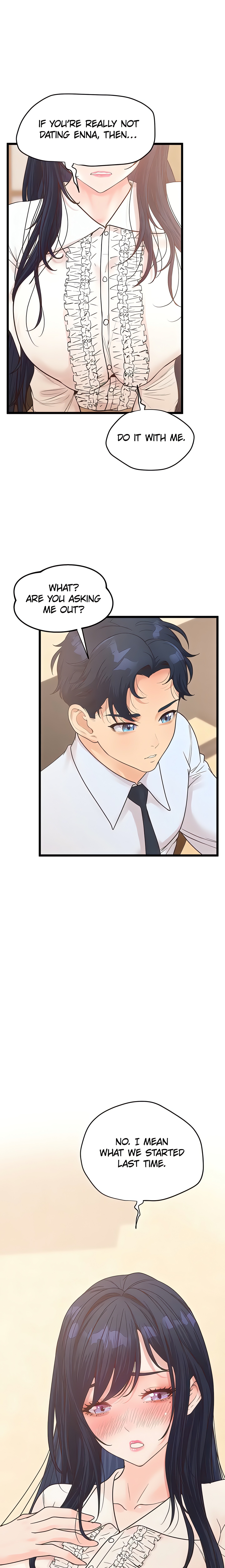 Workplace Relationship Management Chap Chapter 18 - Female poking a hole by the emergency exit-Workplace Relationship Management - Next Chap 19